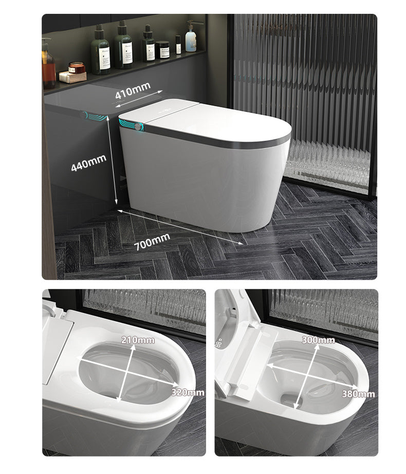 Automatic S-Trap Smart Toilet